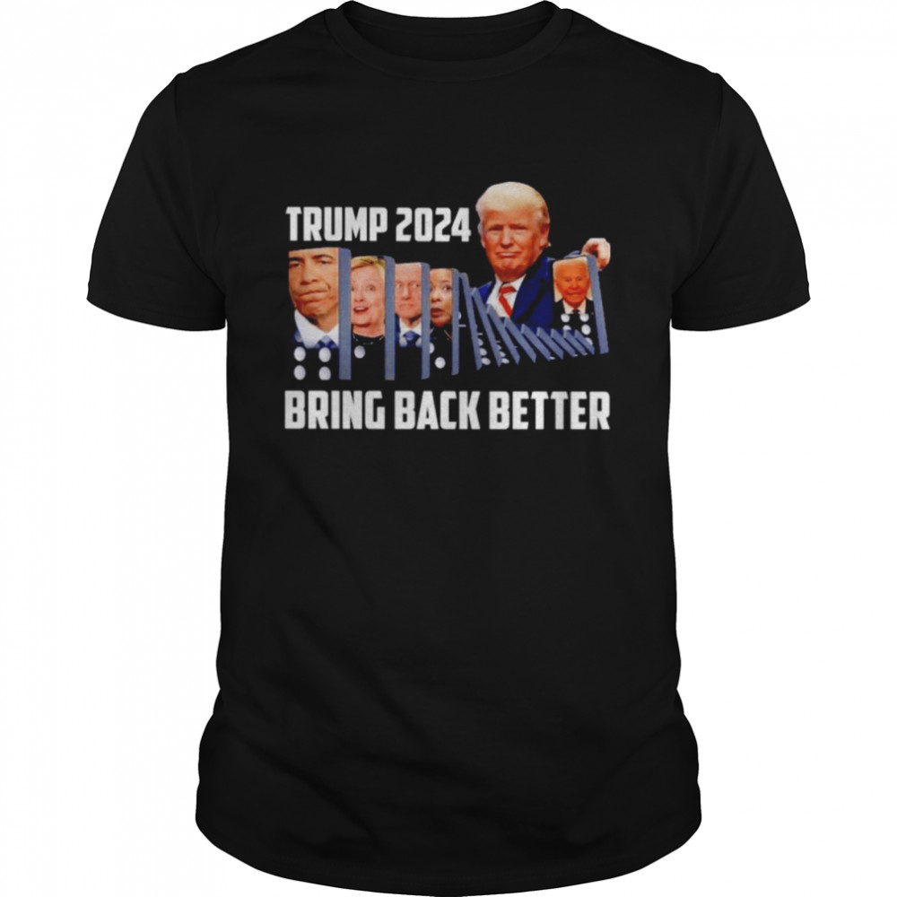 Trump 2024 Bring Back Better  Classic Men's T-shirt