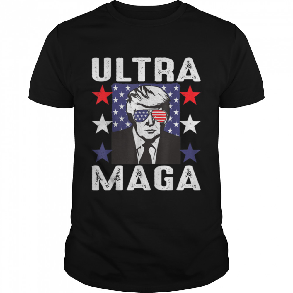 Anti Joe Biden Ultra Maga Proud Ultra-Maga Vintage Gifts T-Shirt B0B185XFQ9