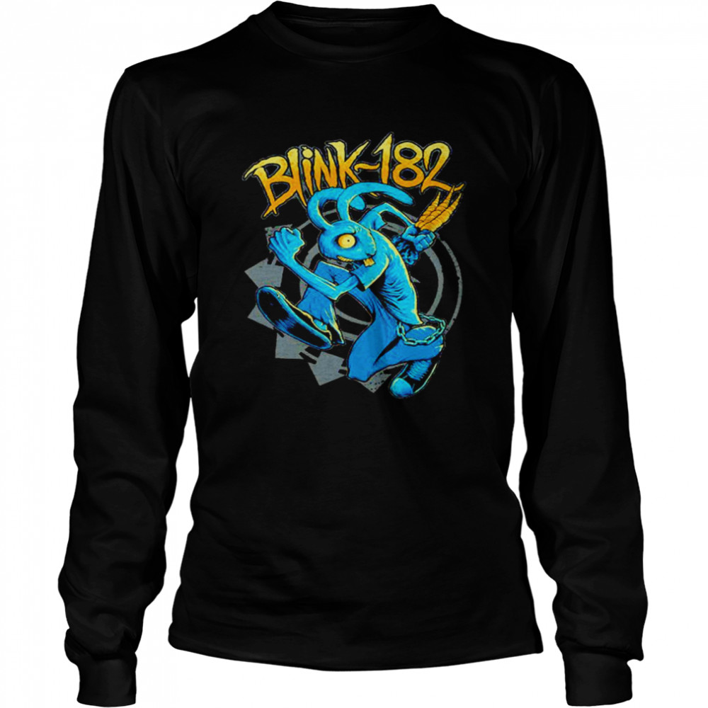 Blink 182 Rabbit T-shirt Long Sleeved T-shirt