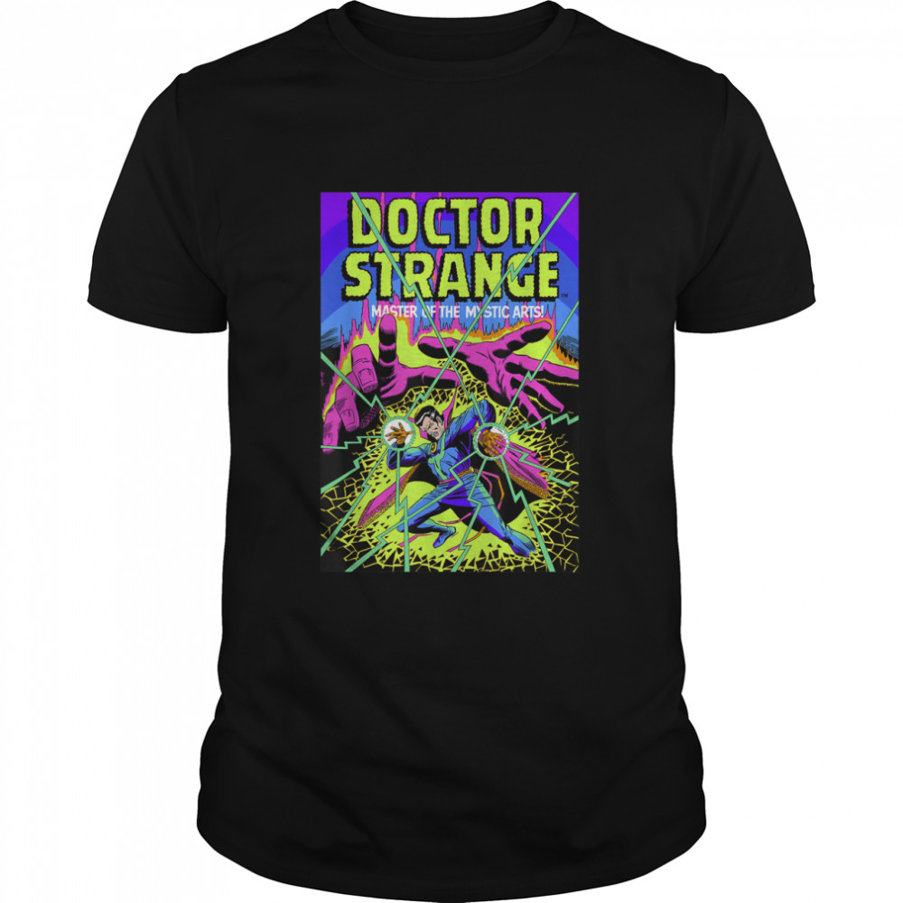 Marvel Doctor Strange Mystic Arts Neon Graphic T-Shirt