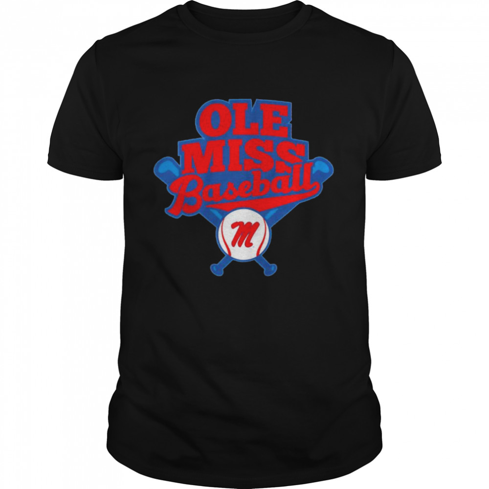 Ole Miss Rebels baseball shirt