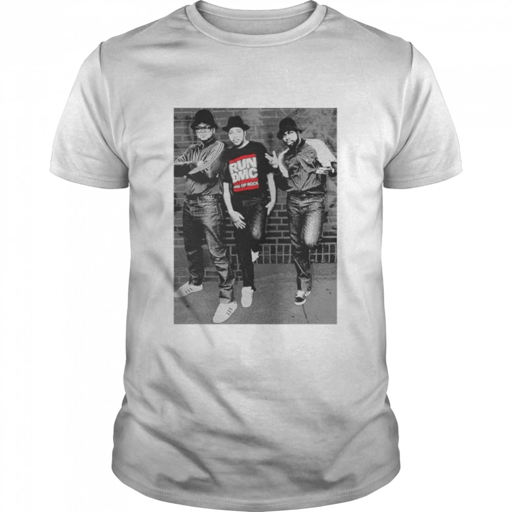 rUN DMC Black and White Brick shirt Classic Men's T-shirt