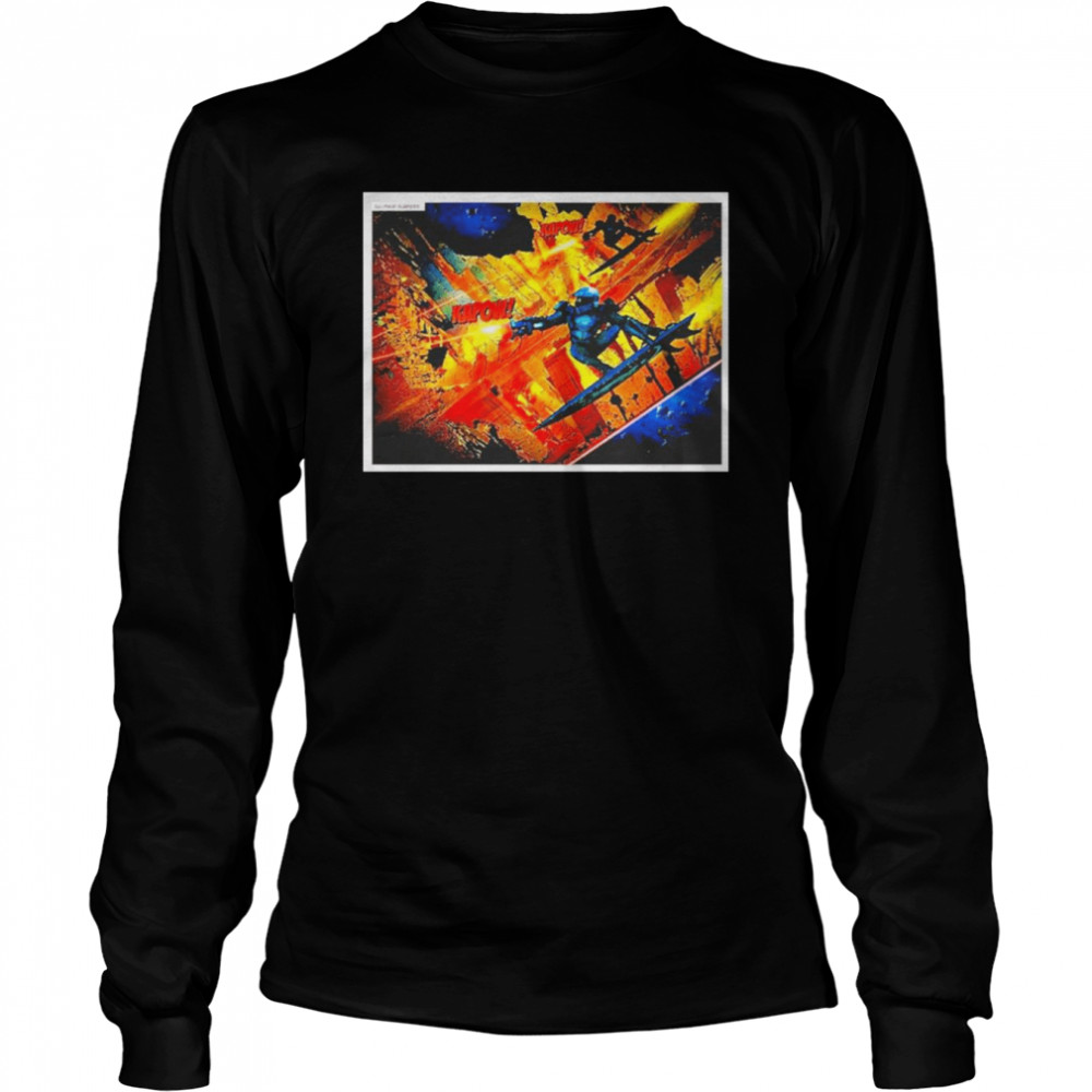 The Sulfur Surfers Comic Fantastic Four  Long Sleeved T-shirt