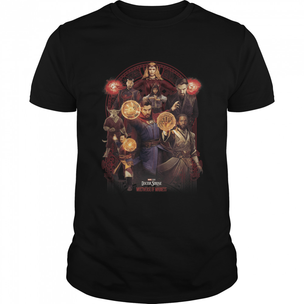 Marvel Doctor Strange In The Multiverse Of Madness Group T-Shirt