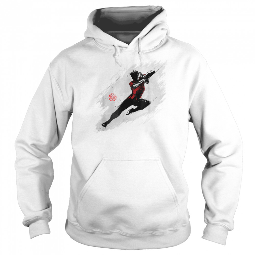 Marvel Shang-Chi and the Legend of the Ten Rings Ink Drawing T- Unisex Hoodie