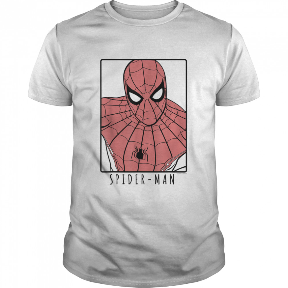 Marvel Spider-Man Far From Home Ornate Simple Poster T-Shirt