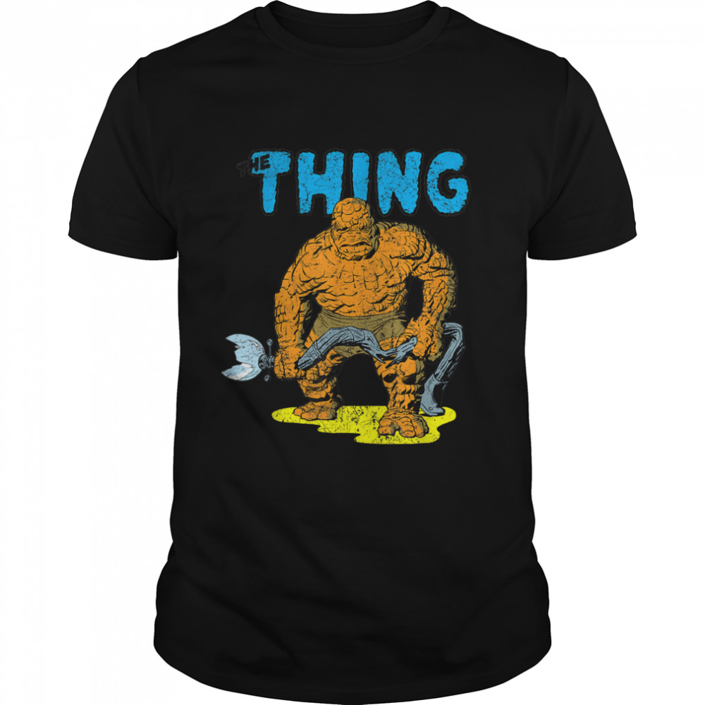 Marvel The Fantastic Four The Thing Retro T-Shirt