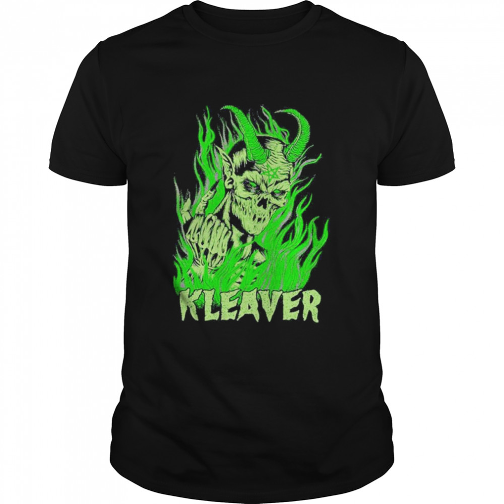 Kleaver Green Demon Shirt
