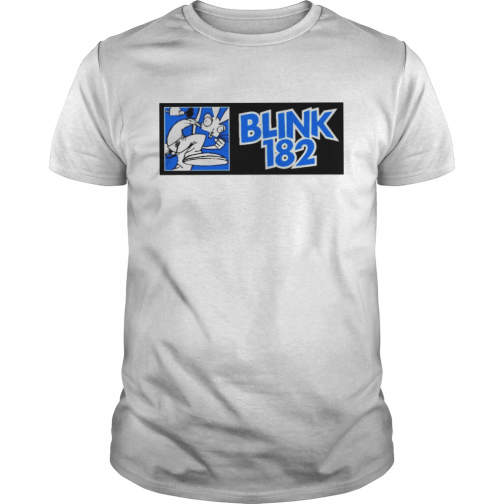 Blink 182 Skankin Bunny Ringer shirt