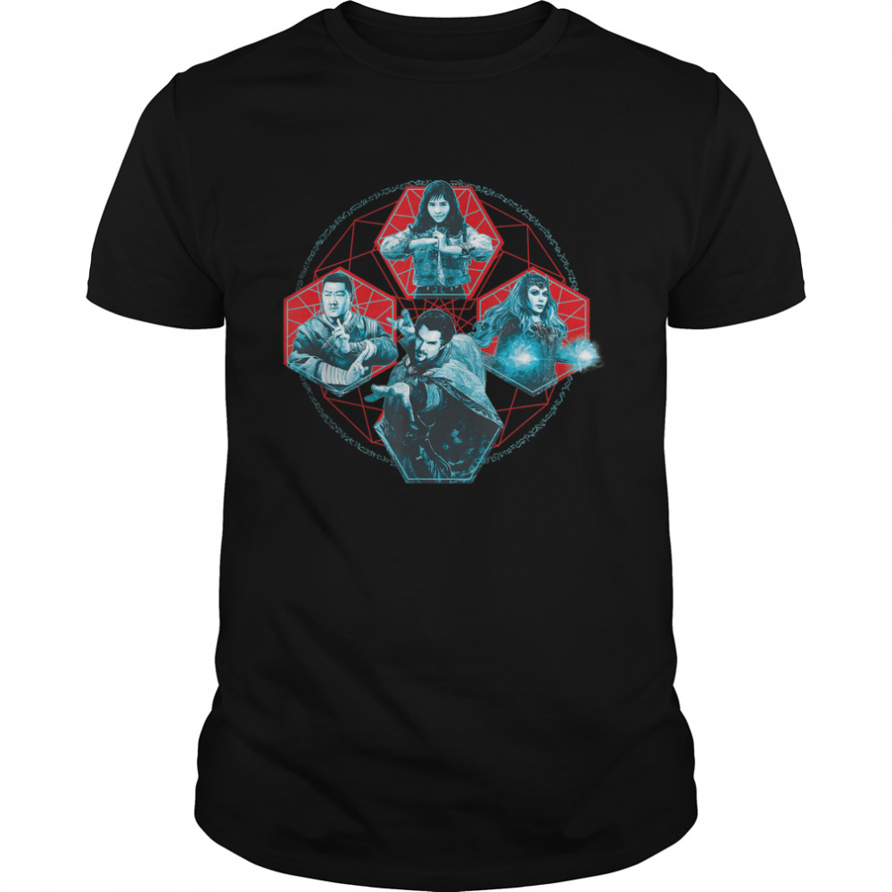 Doctor Strange Multiverse of Madness Characters T-Shirt