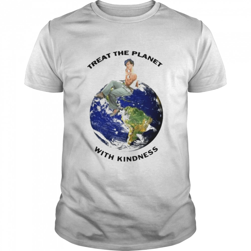 Harry Styles Treat The Planet With Kindness Earth shirt