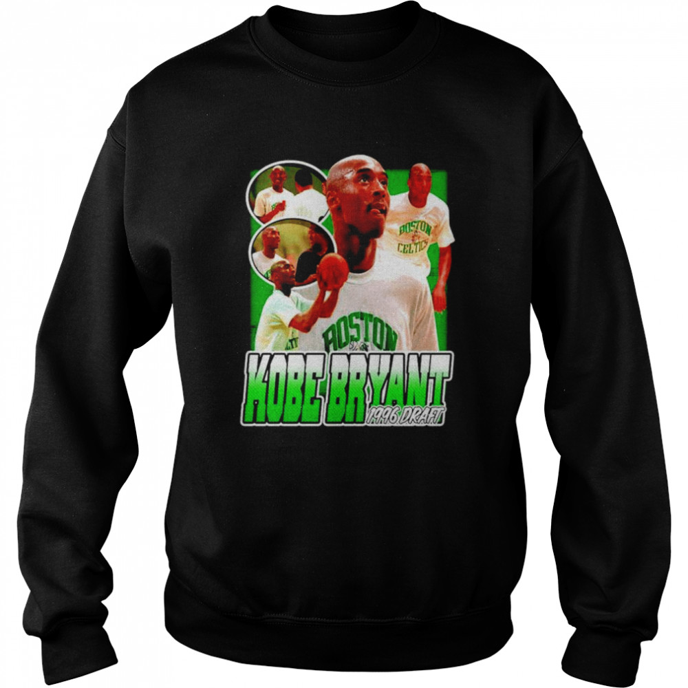 Kobe Bryant 1996 Draft Boston Celtics shirt - Limotees