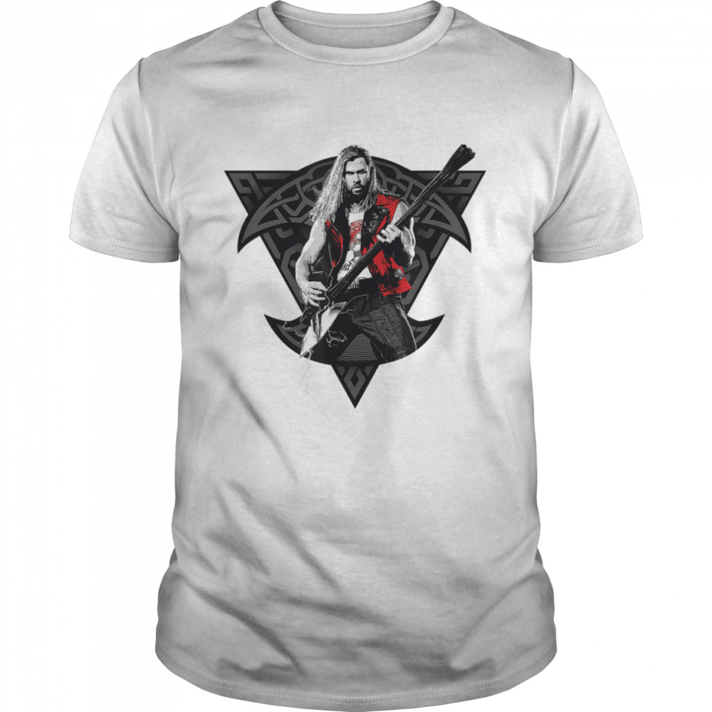 Love and Thunder Thor Viking Rocker T-Shirt