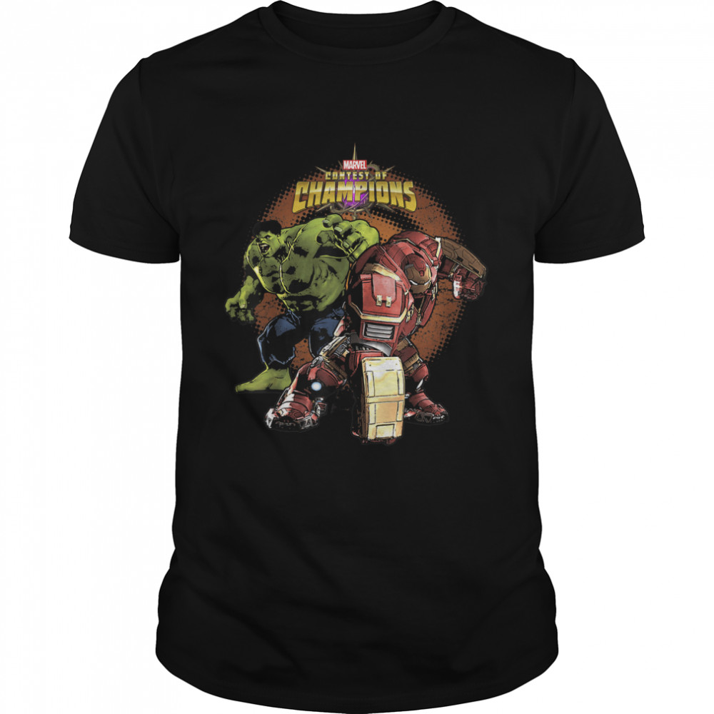 Marvel Contest of Champions Hulk or Bust Graphic T-Shirt