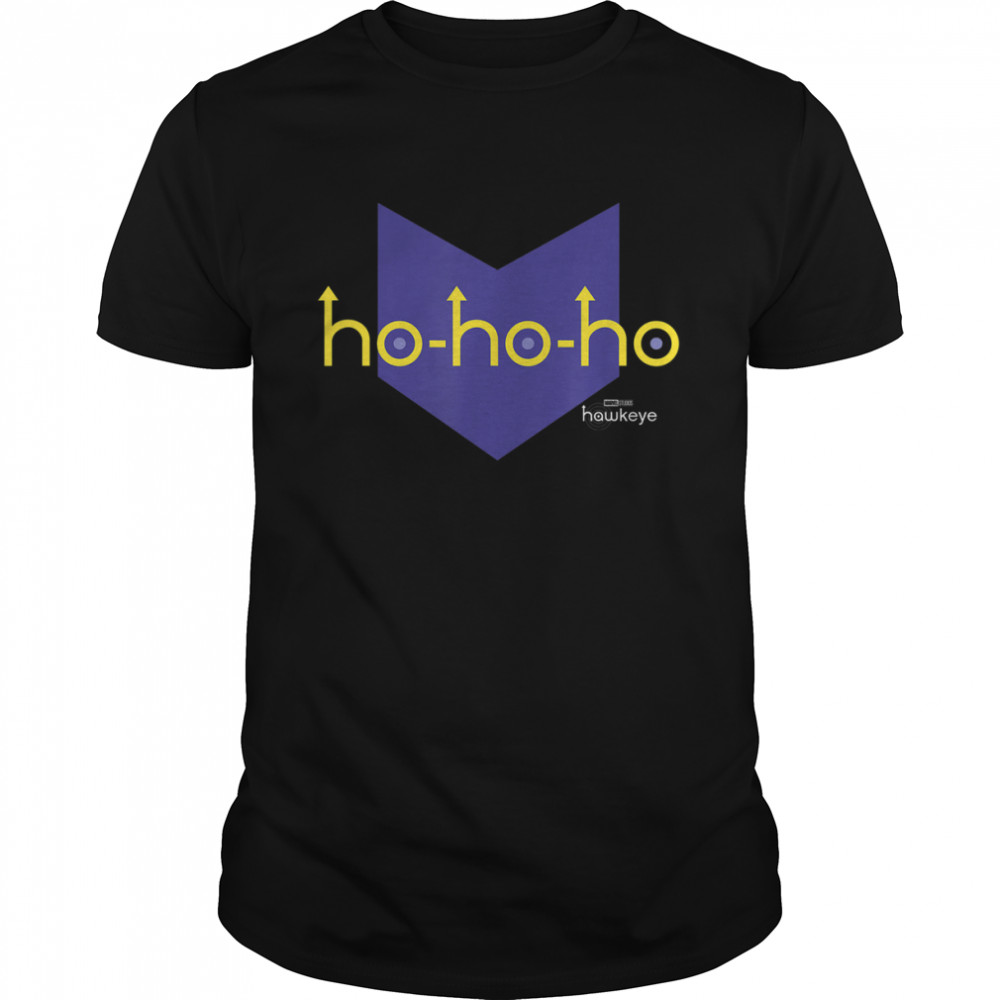 Marvel Hawkeye Ho Ho Ho Arrow Logo T-Shirt