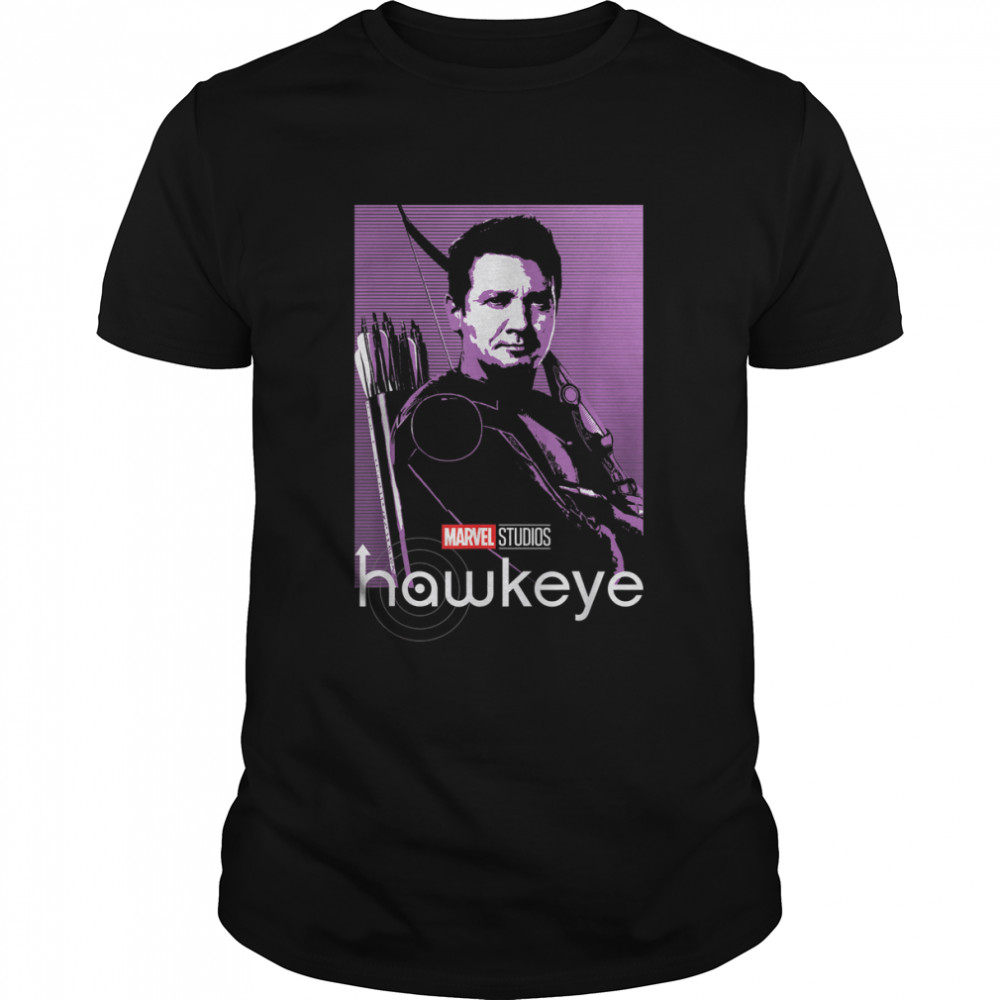 Marvel Hawkeye Pop Art Portrait T-Shirt