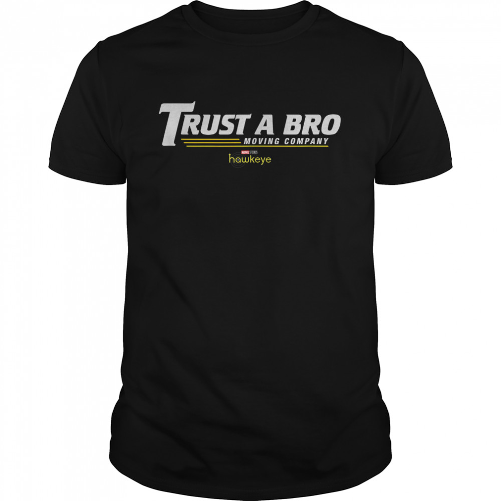 Marvel Hawkeye Trust A Bro Logo T- Classic Men's T-shirt