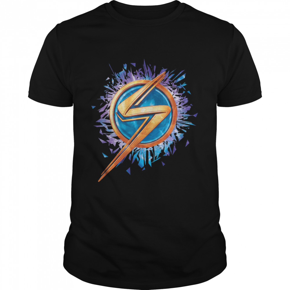 Marvel Ms. Marvel Lightning Bolt Icon T-Shirt