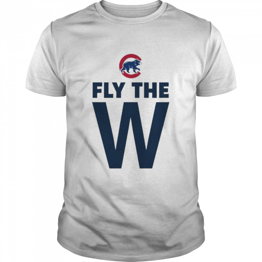 Mlb Chicago Cubs Fanatics Fly The W Hometown Collection T-Shirt