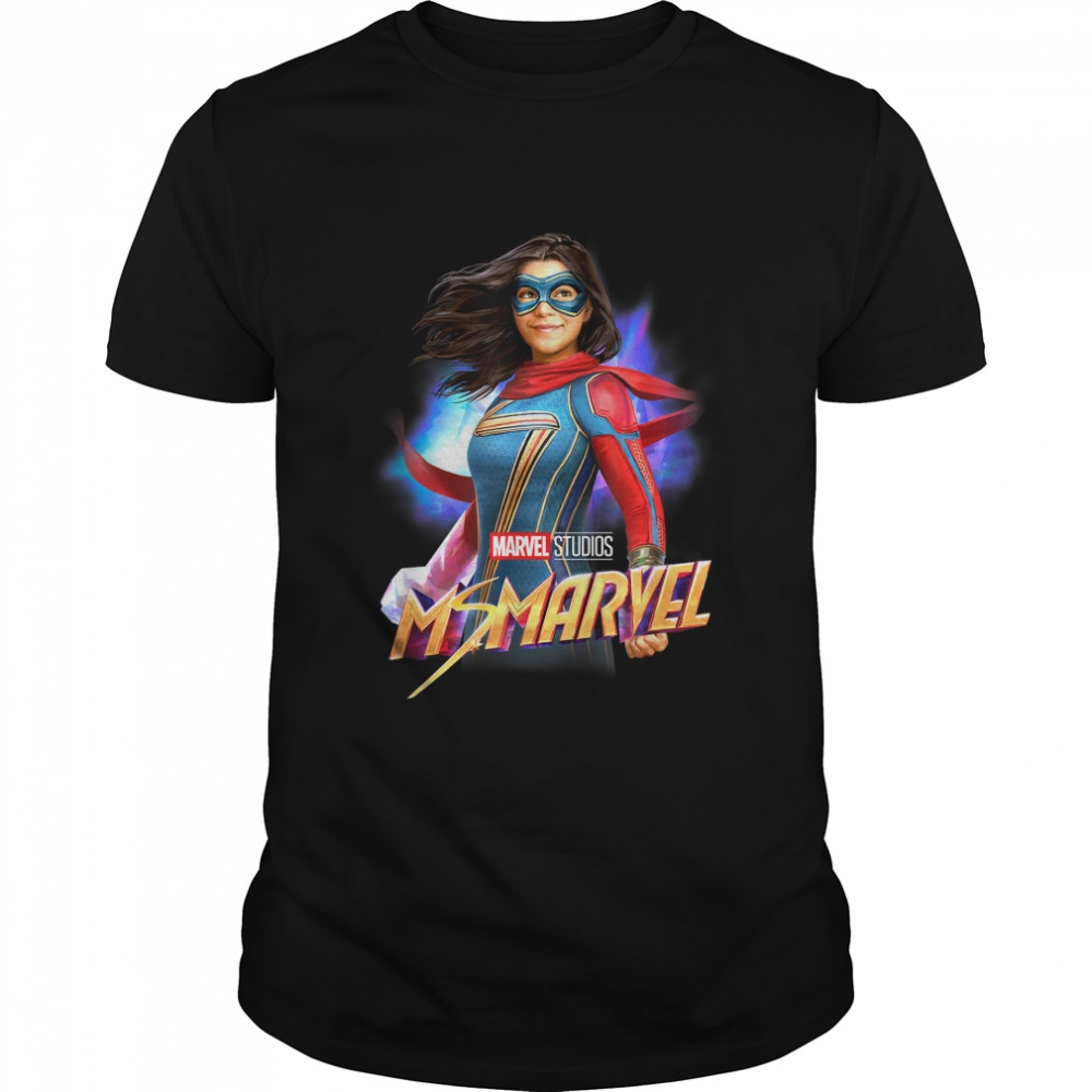 Ms. Marvel Bright Hero Poster T-Shirt