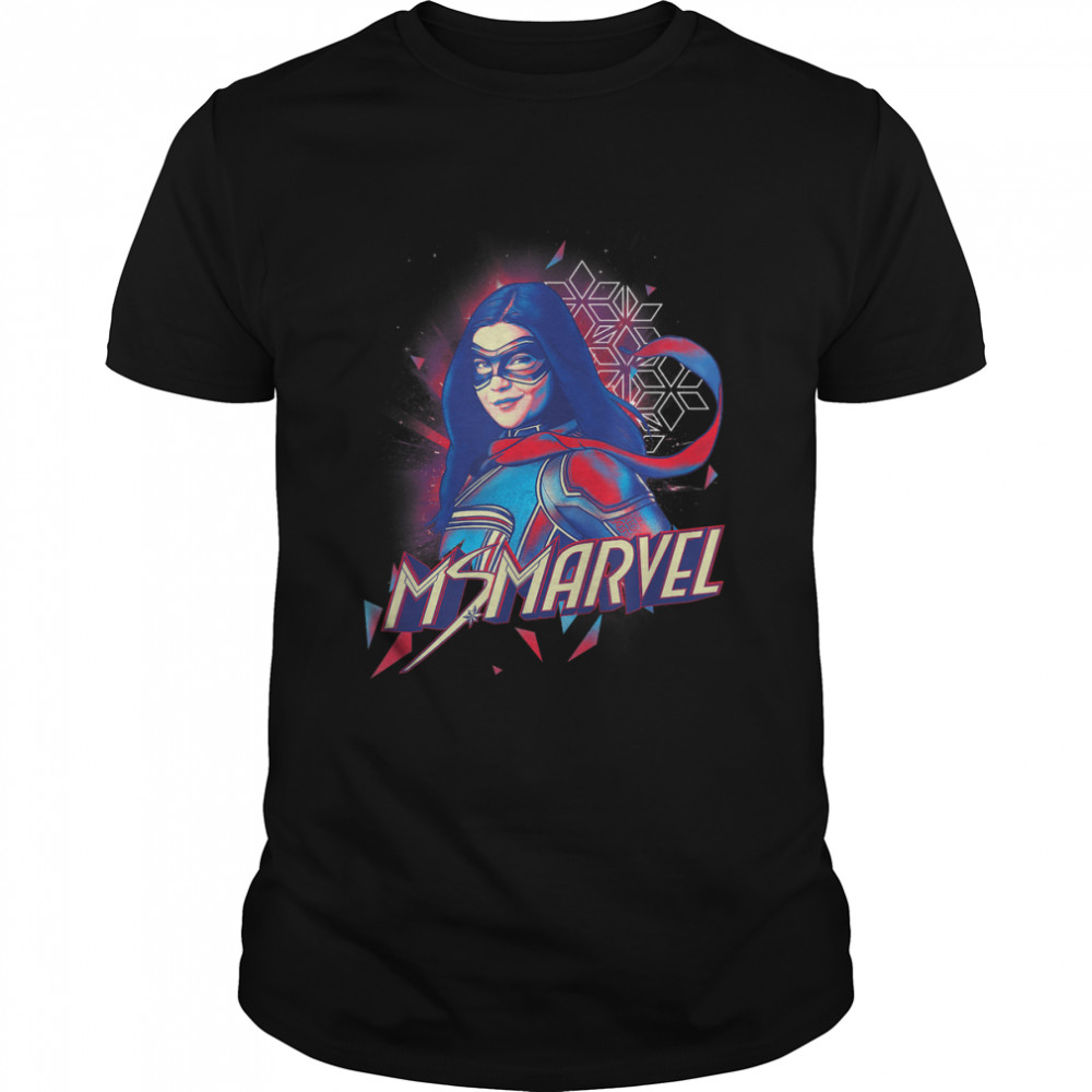 Ms. Marvel Kamala Glow Portrait T-Shirt