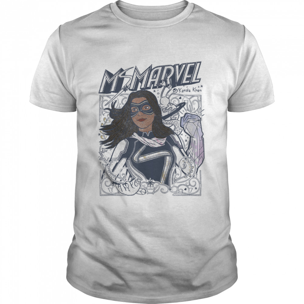 Ms. Marvel Kamala Khan Sketch Pad T-Shirt