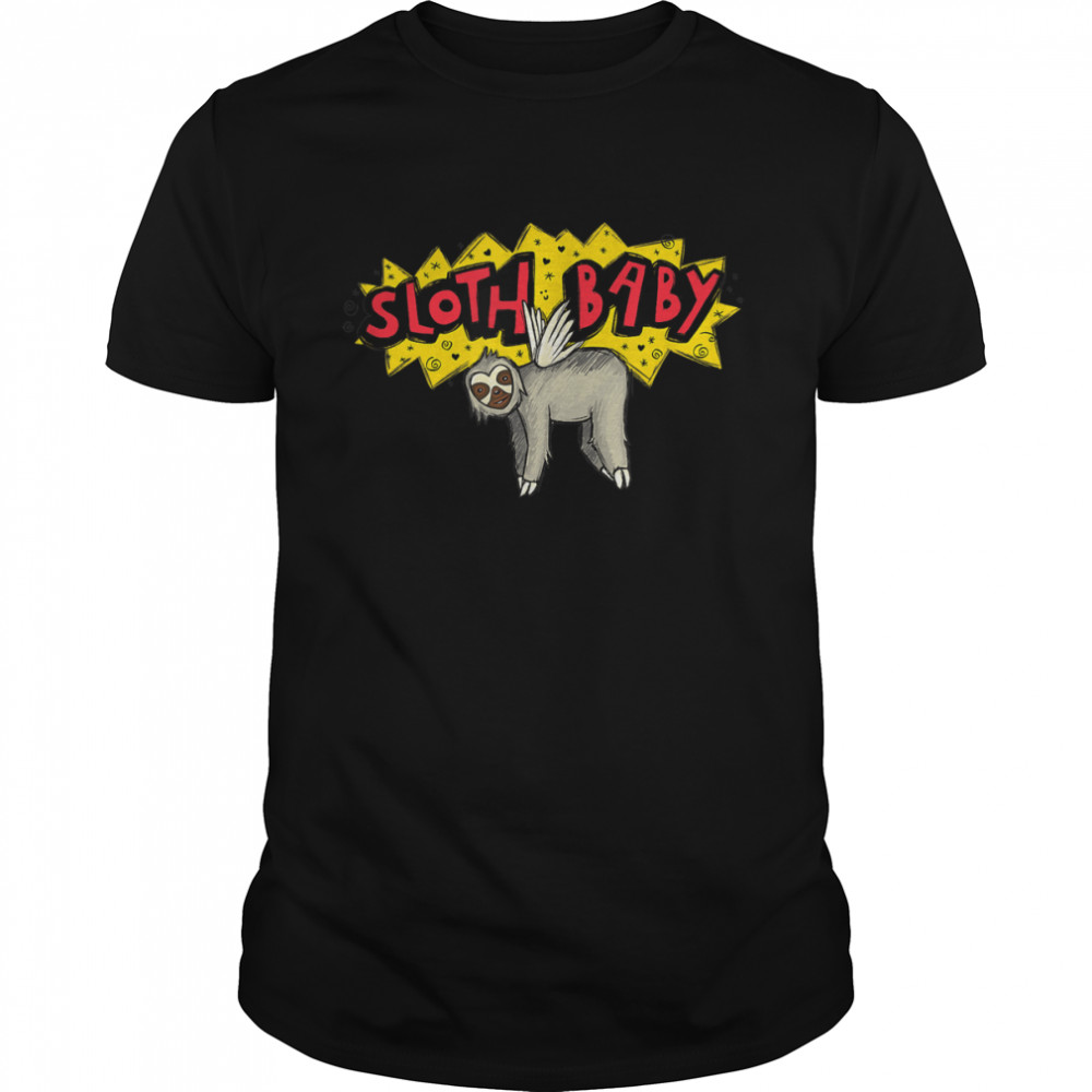 Ms. Marvel Sloth Baby Doodle Poster T-Shirt