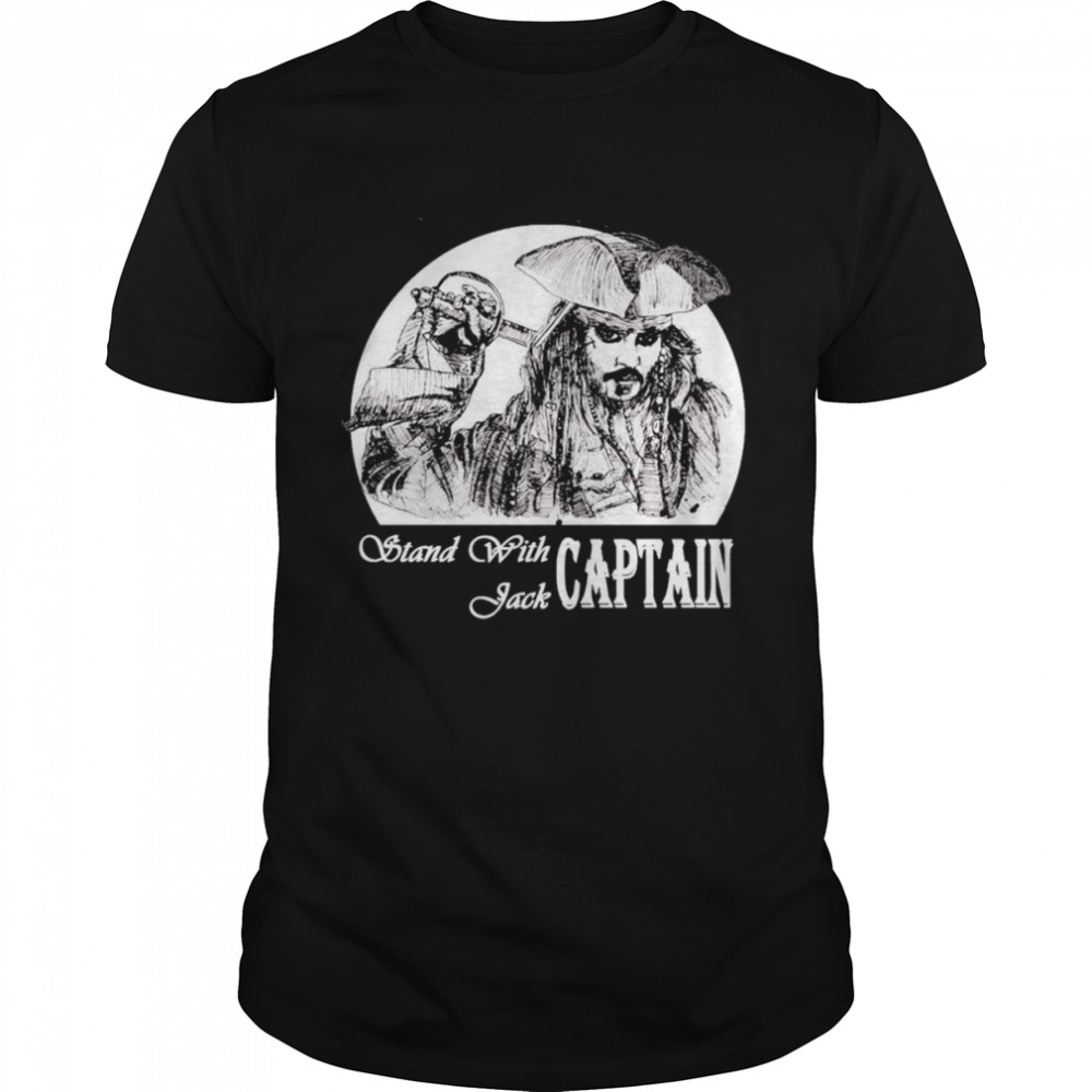 Stand with Jack Captain Johnny Depp 2022 Shirt