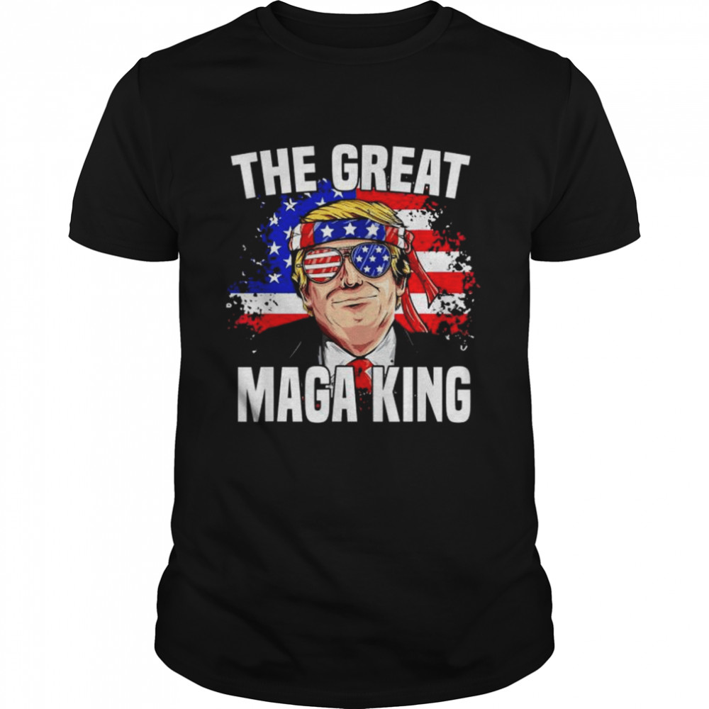 Trump great maga king ultra mega king shirt