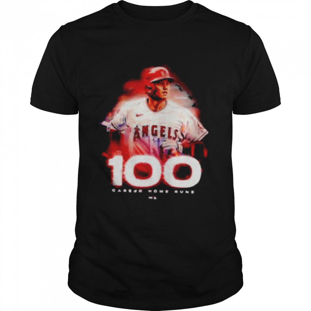 Congratulations Shohei Ohtani 100 Career Home Runs MLB Shirt