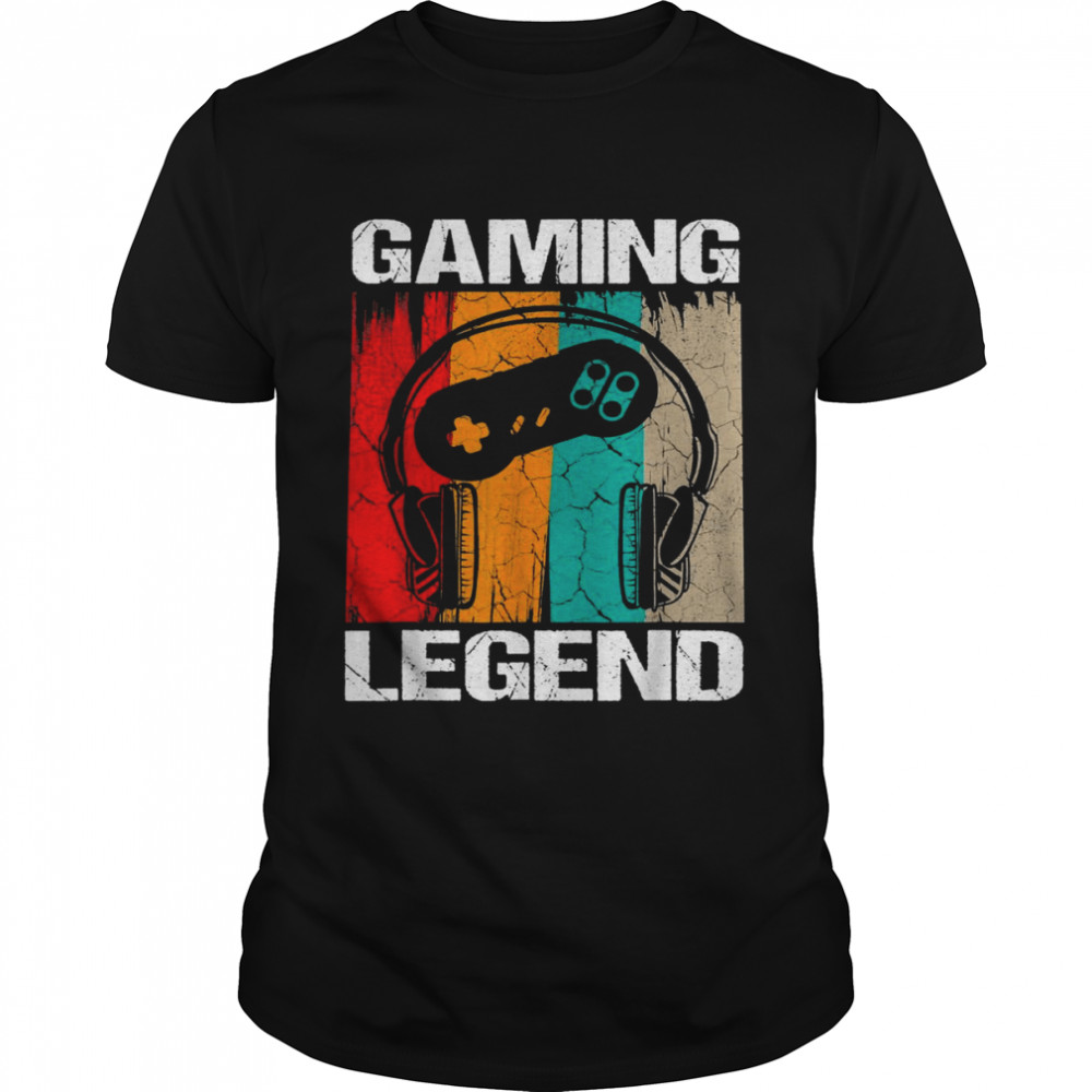 Gaming Legend PC Gamer Video Games BoysnagerShirt Shirt