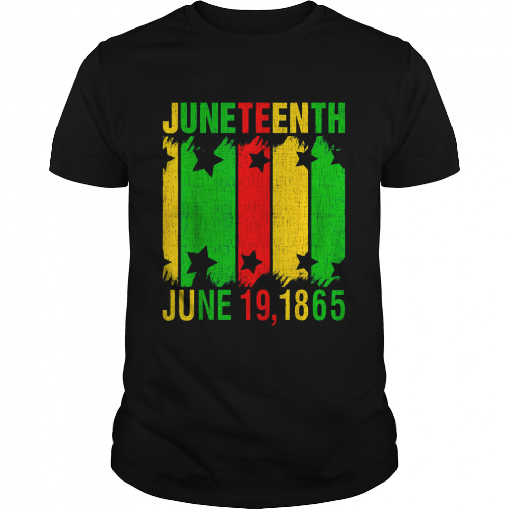Juneteenth June 19 1865 Juneteenth Freedom Day Black History Shirt