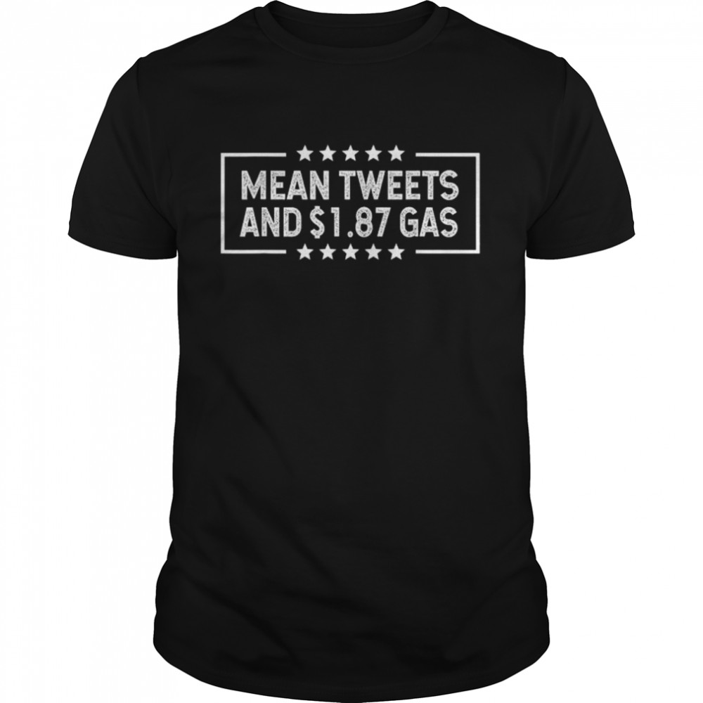 Mean tweets and $1.87 gas shirt