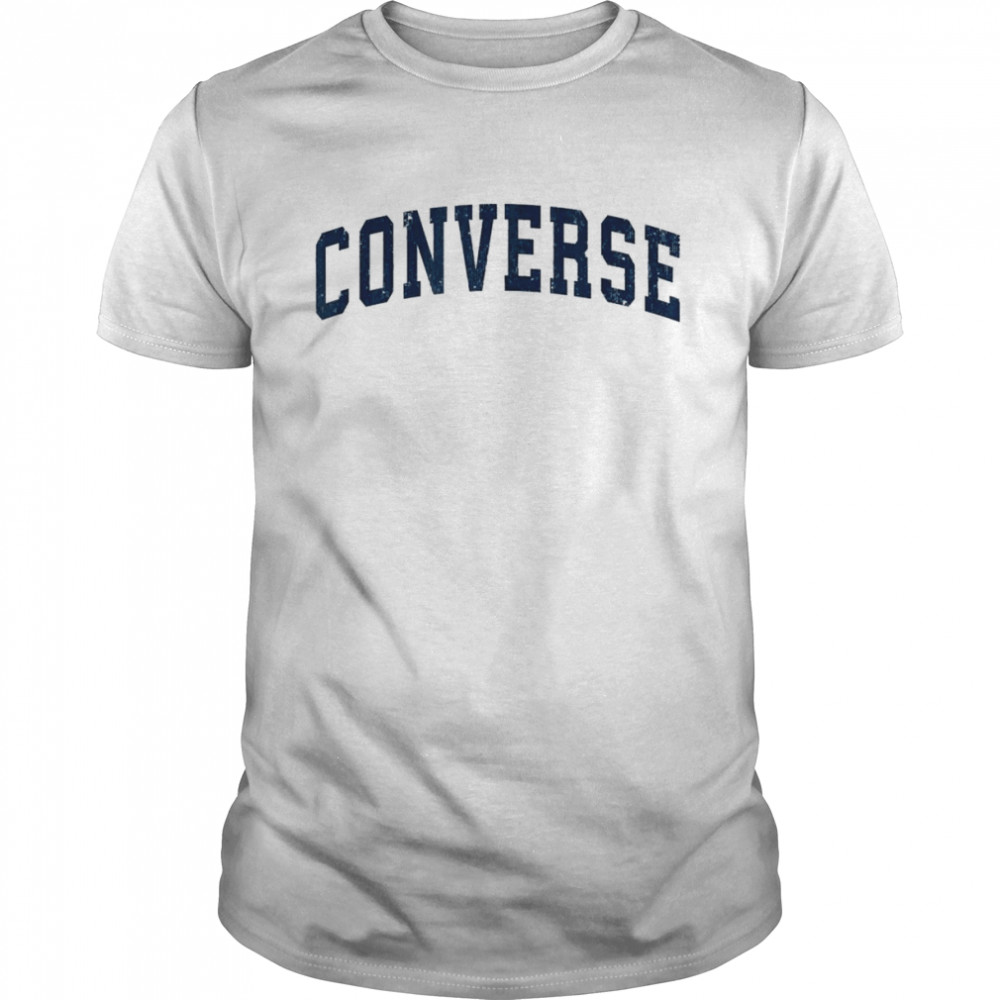 Converse Texas TX Vintage Sports Design NavyShirt