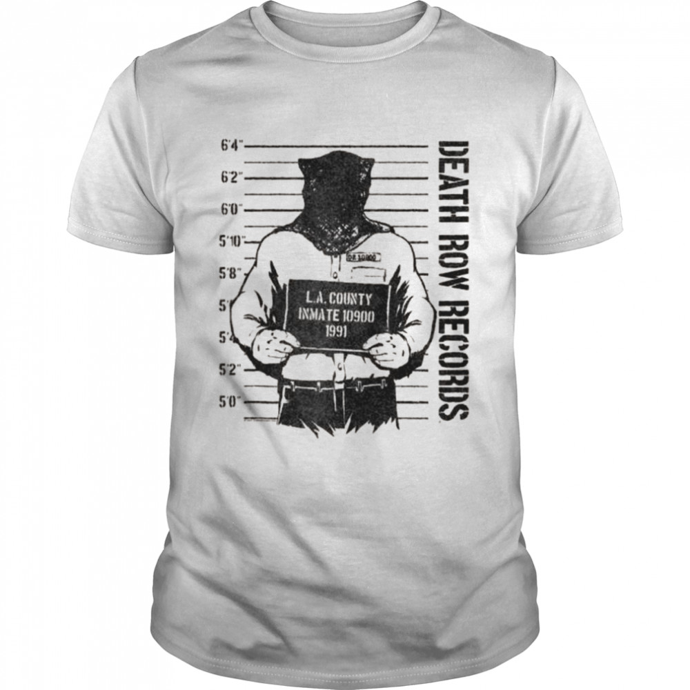 Death Row Records Occupant Mugshot ShirtRaglanShirt