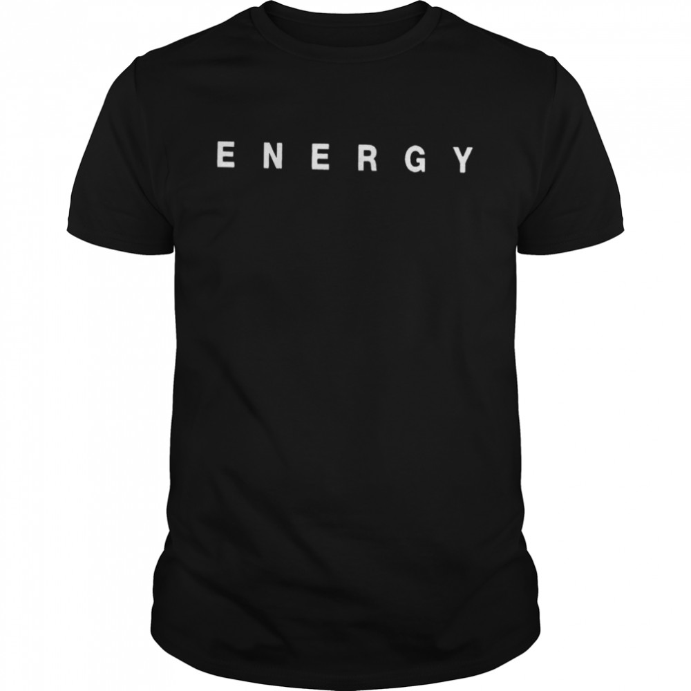 Energy shirt
