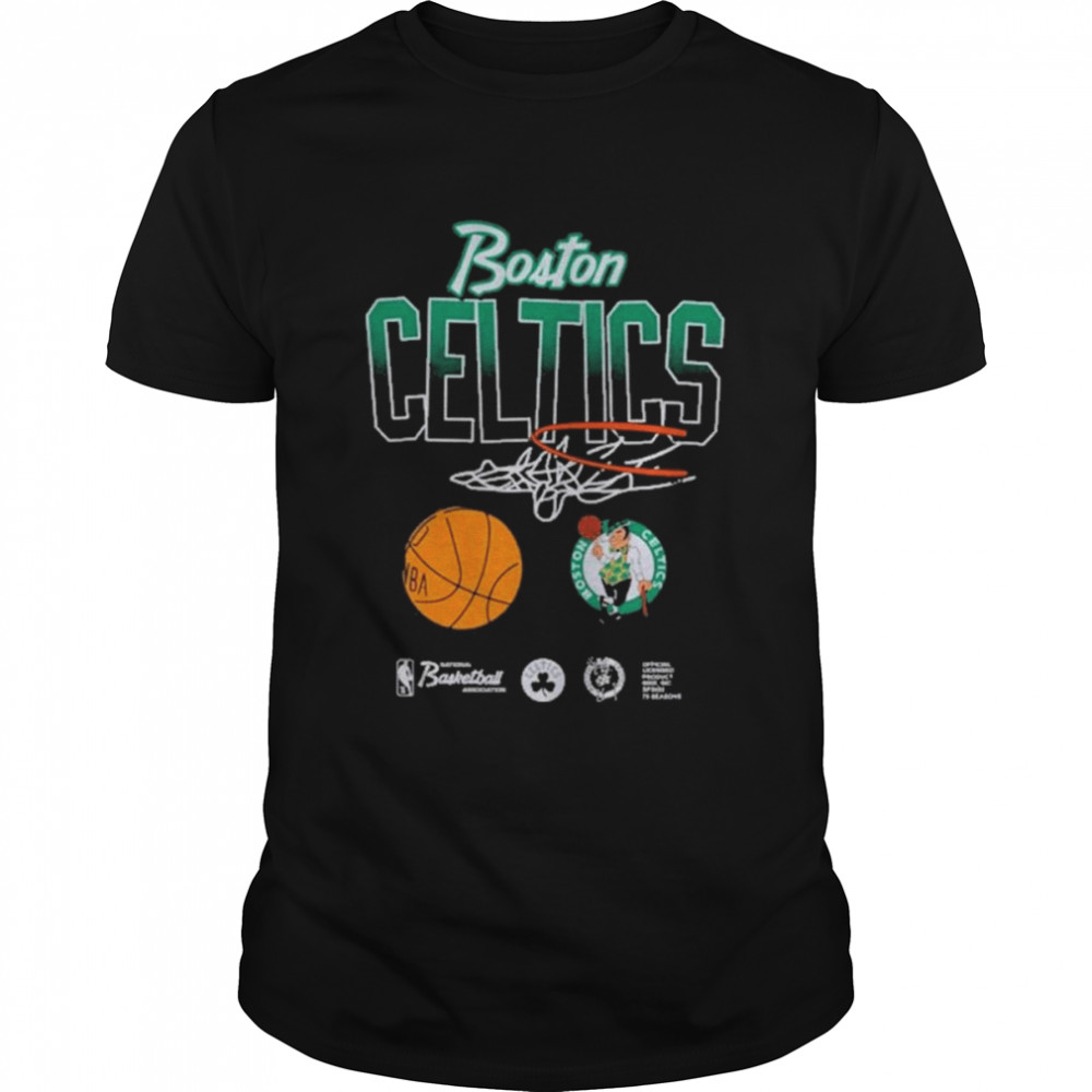Fanatics Boston Celtics Nike Courtside Splatter T-Shirt