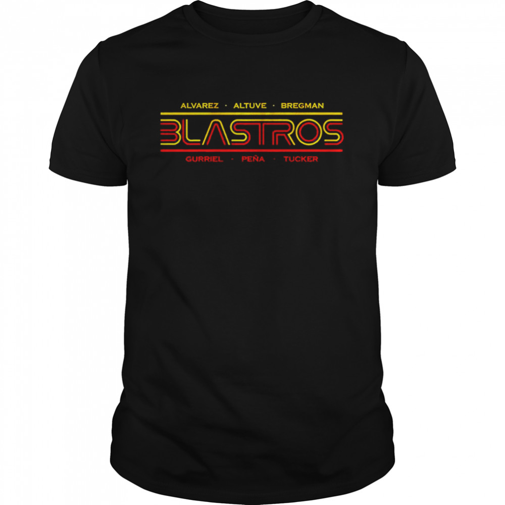 Houston Blastros shirt