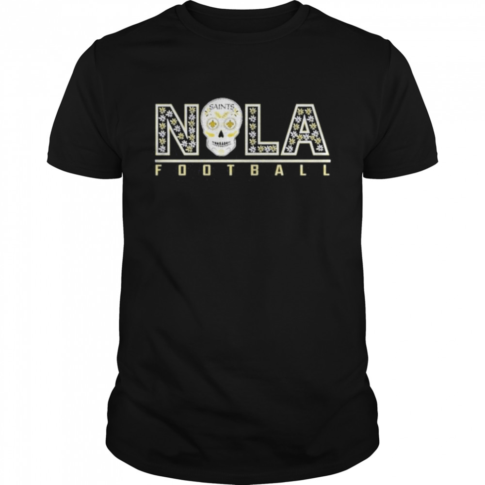 New Orleans Saints Nola Football T-Shirt