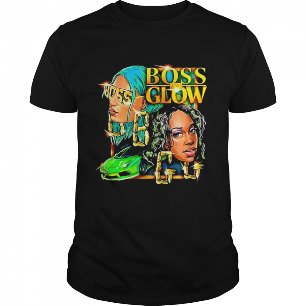 Sasha Banks & Naomi Boss & Glow Youth Authentic Shirt