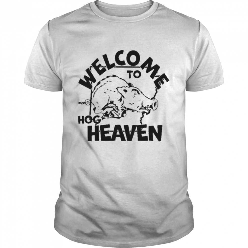 Welcome To Hog Heaven Big New Saturday Homefield Shirt
