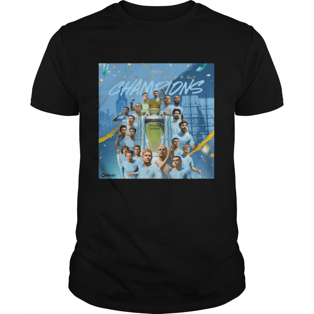 2021-2022 Premier League Champions Manchester City Meme Shirt