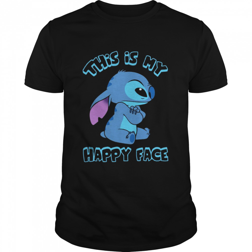 Baby Stitch This Is My Happy Face Shirt