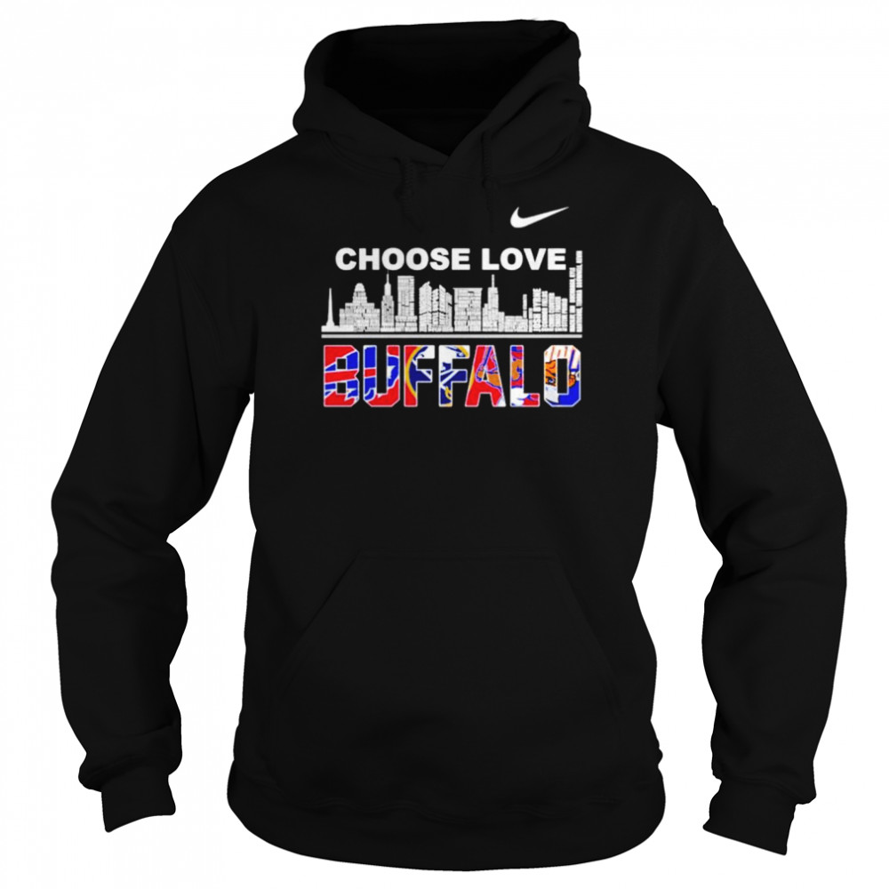 Nike Buffalo Bills Choose Love Buffalo city shirt