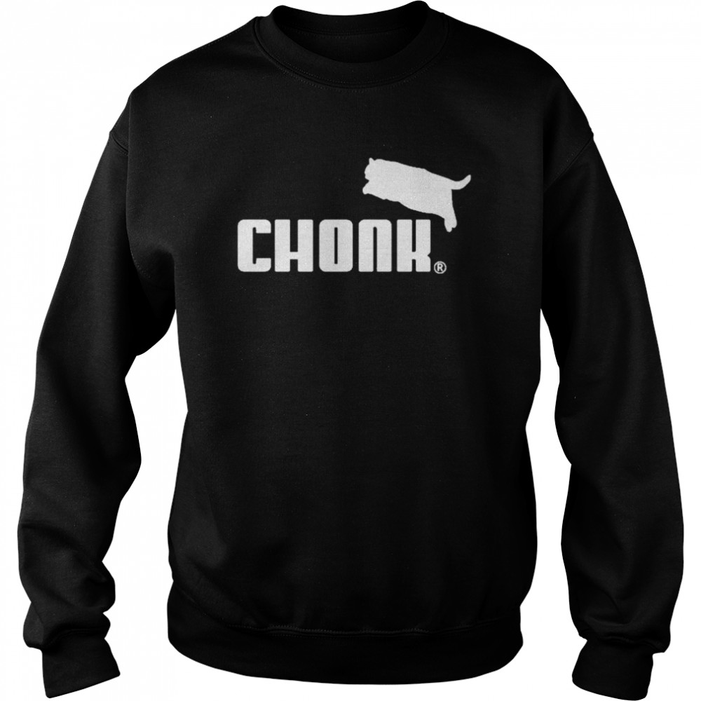 Chonk Cat Puma Parody T- Unisex Sweatshirt