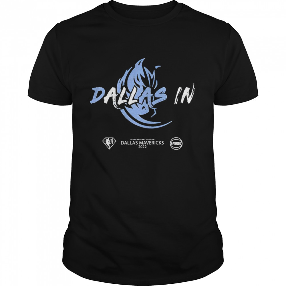 Dallas in Dallas Mavericks 2022 shirt