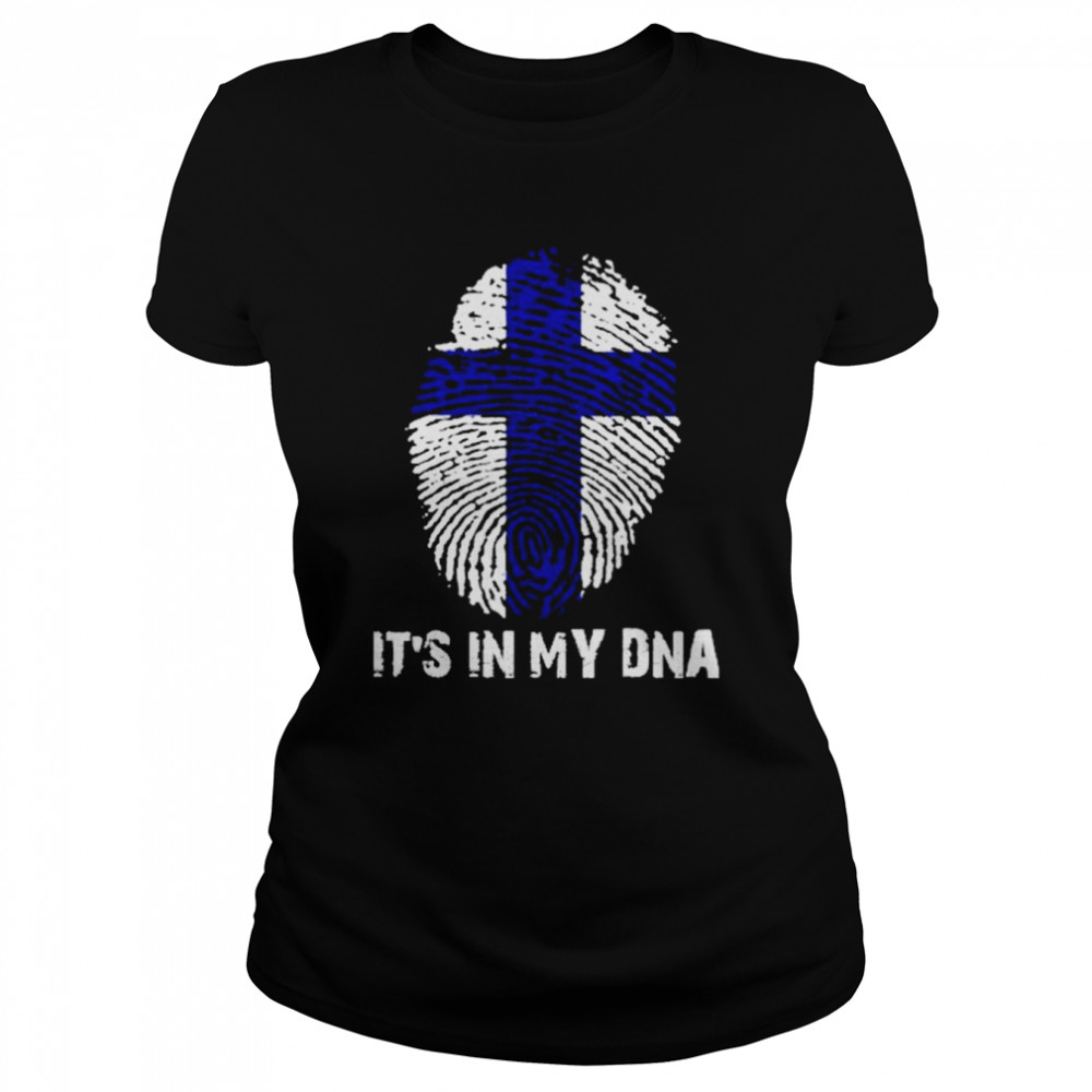 Finland It’s In My Dna  Classic Women's T-shirt