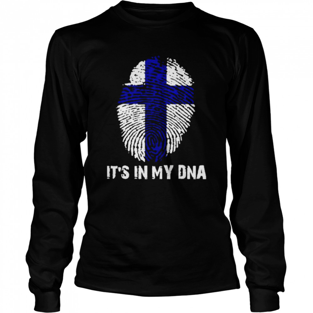 Finland It’s In My Dna  Long Sleeved T-shirt