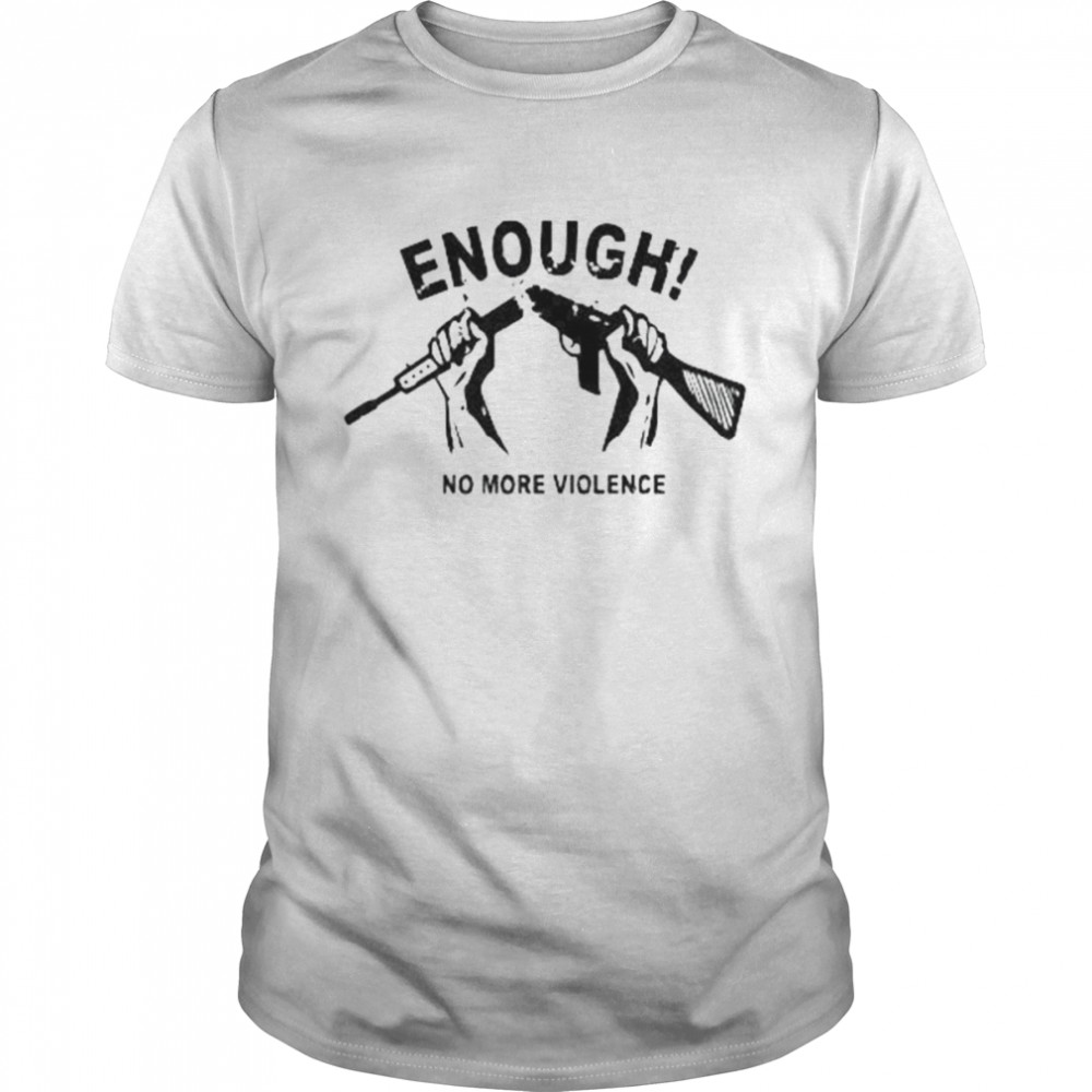 No More Violence Ken Paxton Uvalde Texas  Classic Men's T-shirt