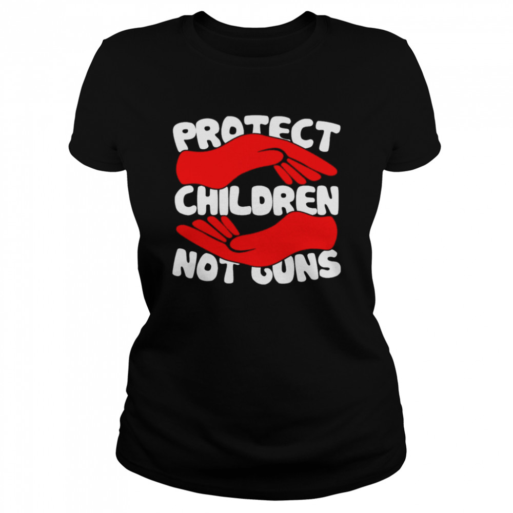 Protect Children Not Guns, Pray For Uvalde, Texas Strong Tee  Classic Women's T-shirt